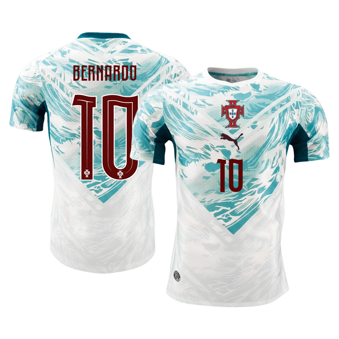 BERNARDO #10 Portugal Away Player Version Jersey World Cup 2026