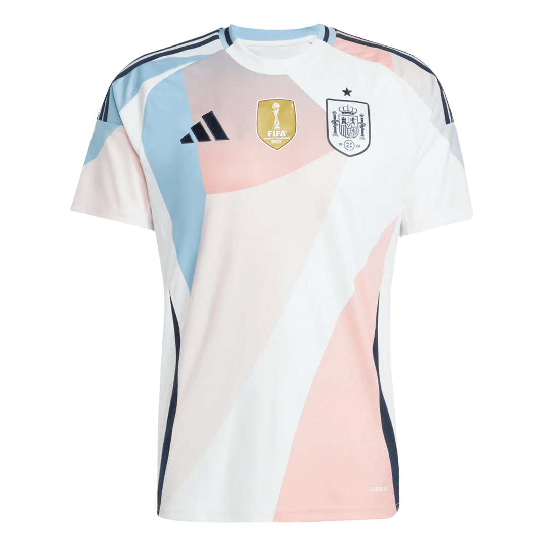 Men's Spain Away Soccer Jersey Women's Euro 2025