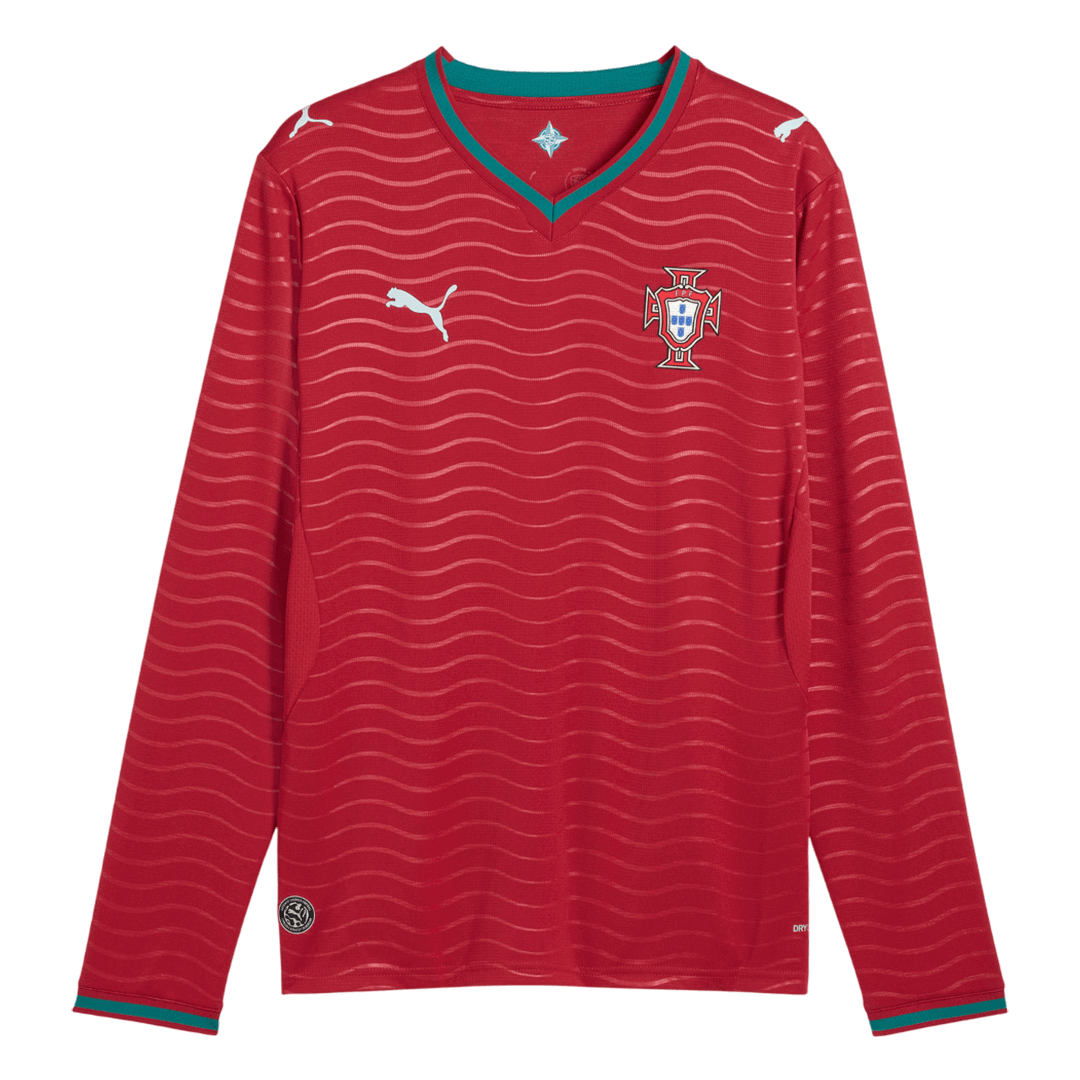 Portugal Home Long Sleeve Jersey World Cup 2026