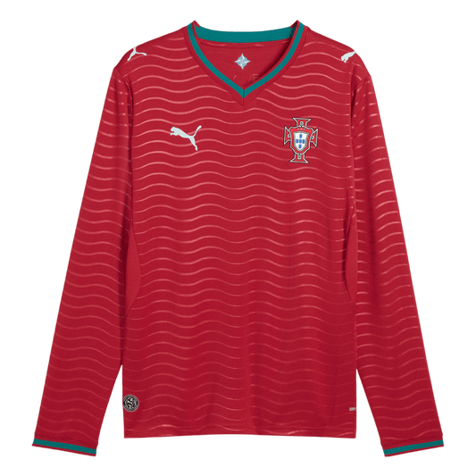 Portugal Home Long Sleeve Jersey World Cup 2026