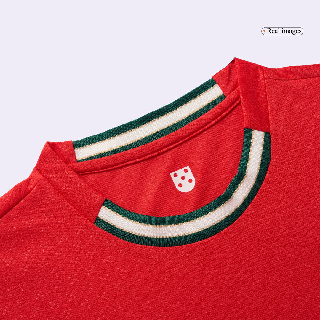 Portugal Home Soccer Jersey Kit(Jersey+Shorts) 2025