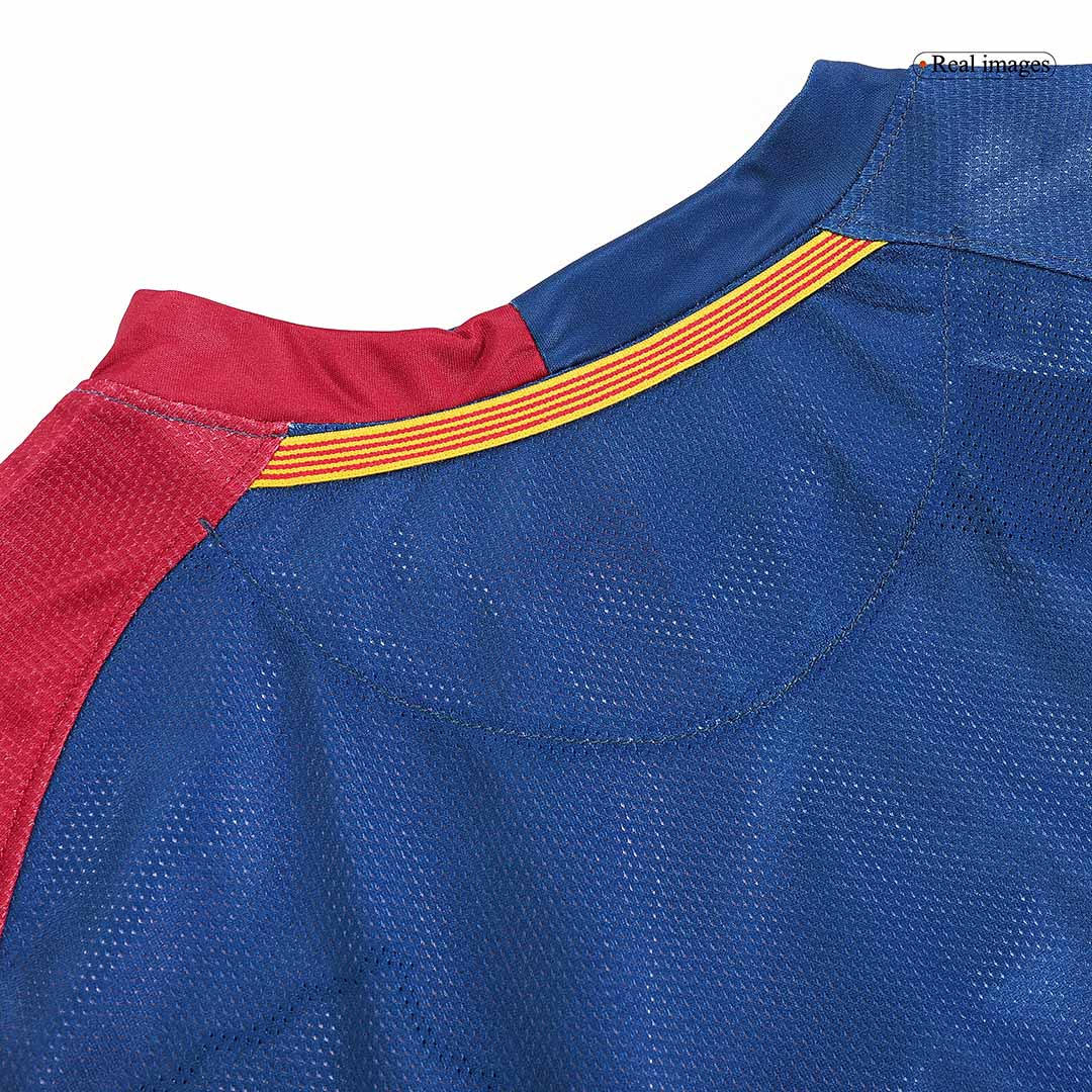 Retro Jersey ETO'O #9 Barcelona Retro Jersey Home Soccer Shirt 2008/09 UCL Final