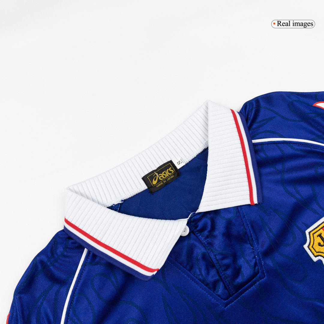 Retro Soccer Jersey Japan Home Long Sleeve 1998