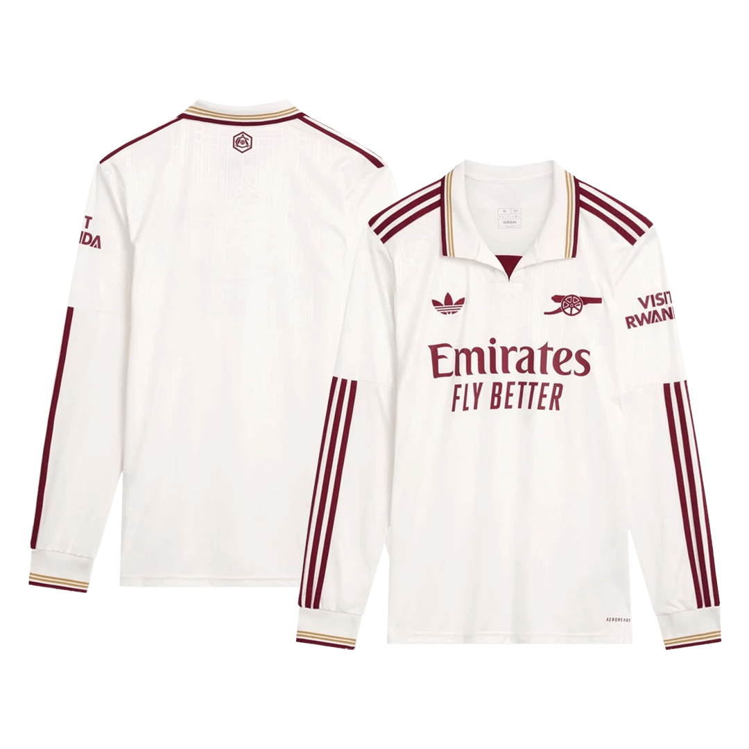 Arsenal Third Away Long Sleeve Soccer Jersey 2025/26