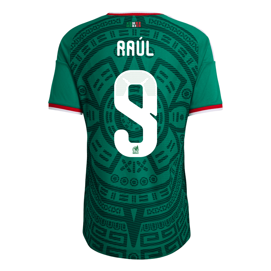 Raúl #9 Mexico Home Player Version Jersey World Cup 2026