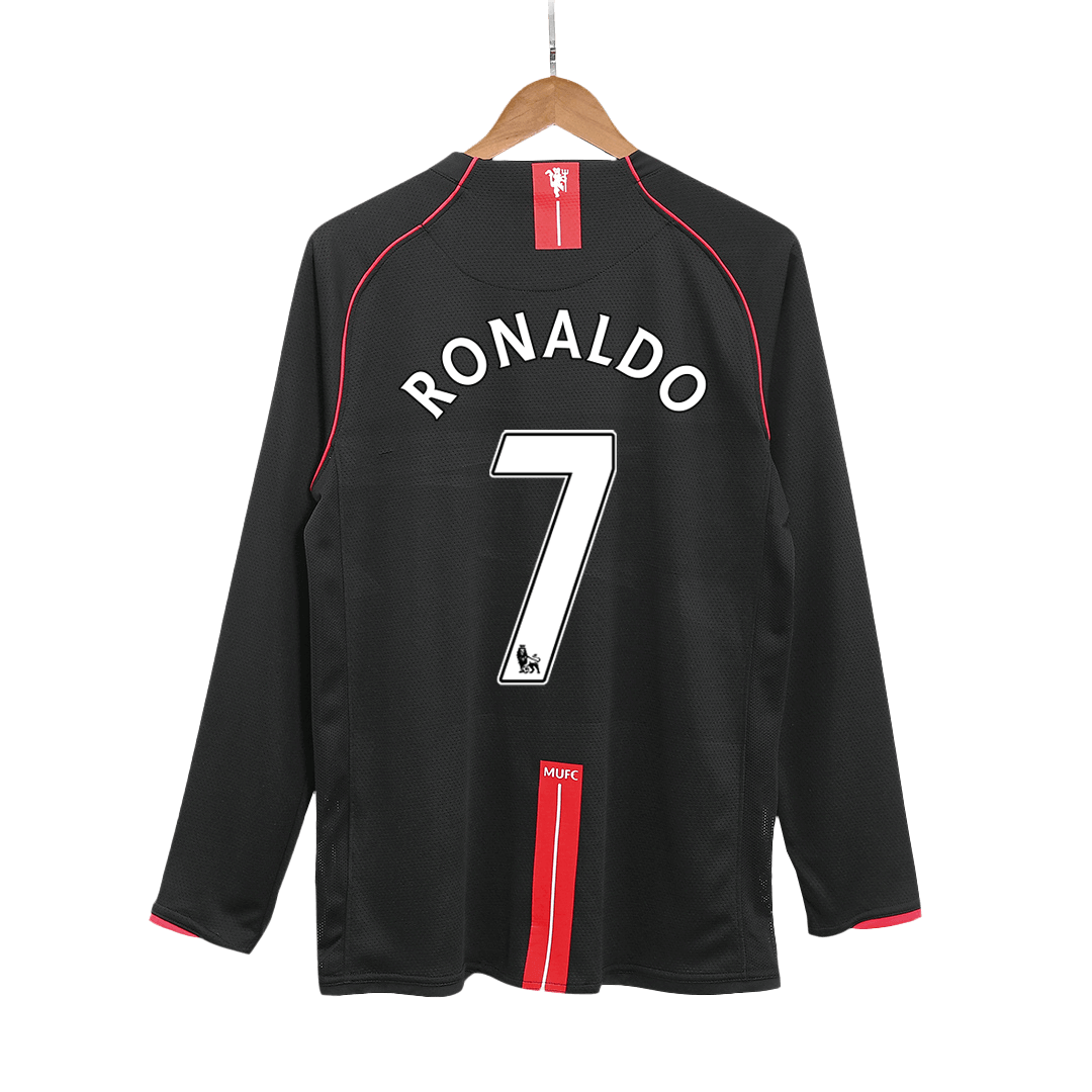 Manchester United RONALDO #7 Retro Jersey Away Soccer Shirt 2007/08
