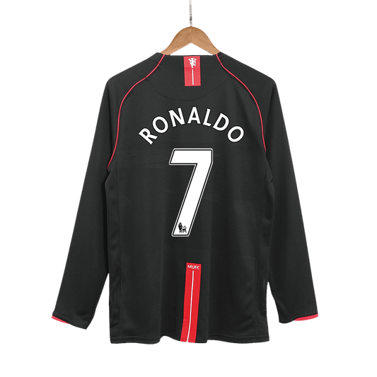 Retro Jersey RONALDO #7 Manchester United Retro Jersey Away Soccer Shirt 2007/08