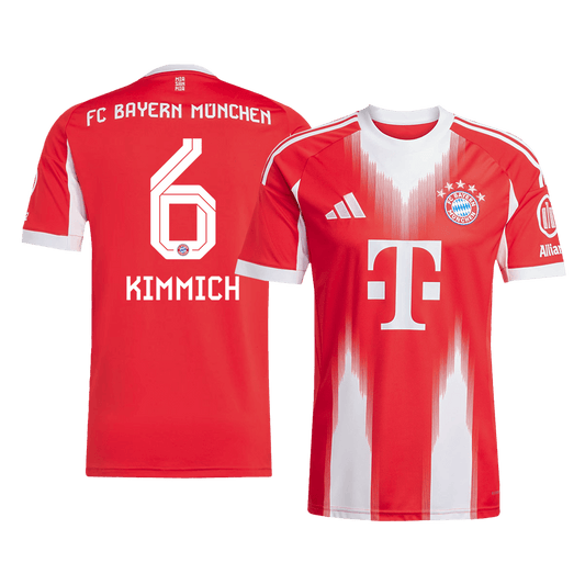Men's Bayern Munich KIMMICH #6 Home Soccer Jersey 2025/26