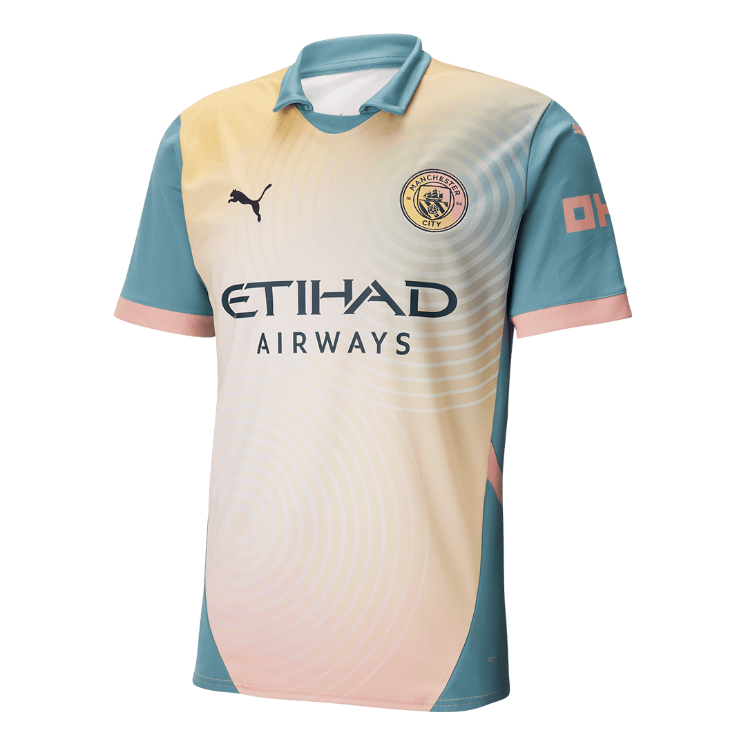 Manchester City Fourth Away Soccer Jersey 2024/25 - Definitely City