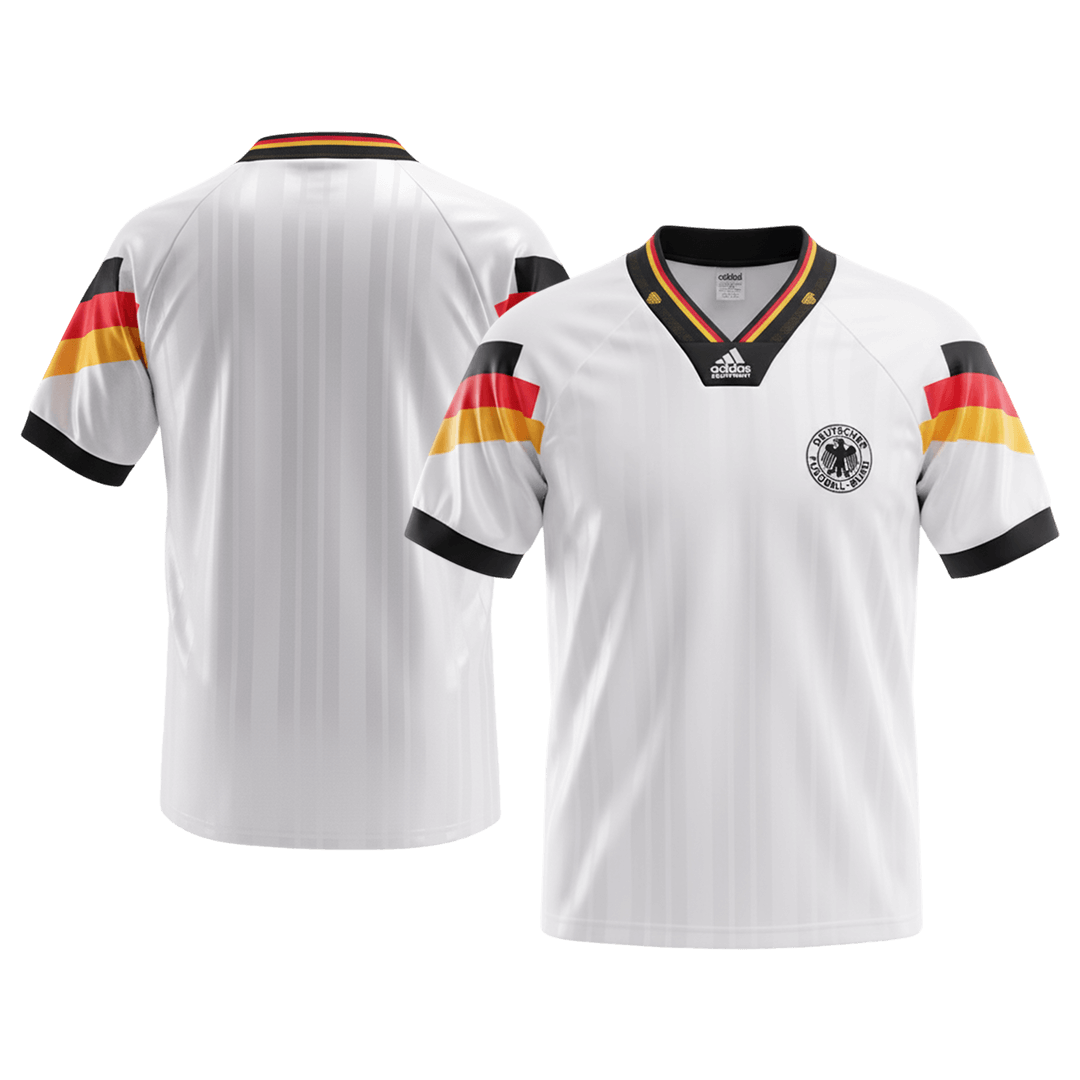 Retro Soccer Jersey Germany Home 1992