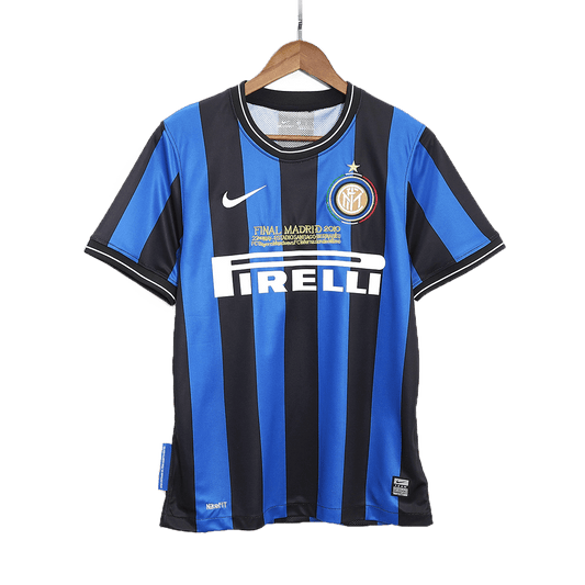 Retro 2009/10 Inter Milan Home Soccer Jersey - UCL Final