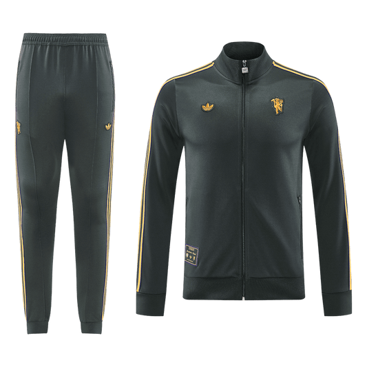 Manchester United Jacket Tracksuit 2025/26 Black