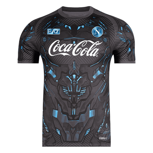 Napoli Pre-Match Soccer Jersey 2025/26 Black