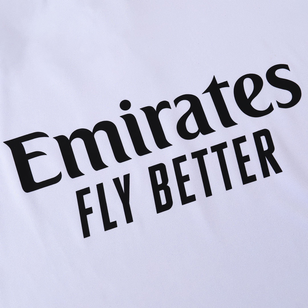 Real Madrid 1/4 Zip Tracksuit 2025/26 White