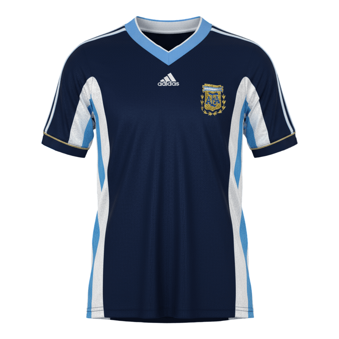 Retro Soccer Jersey Argentina Away 1998