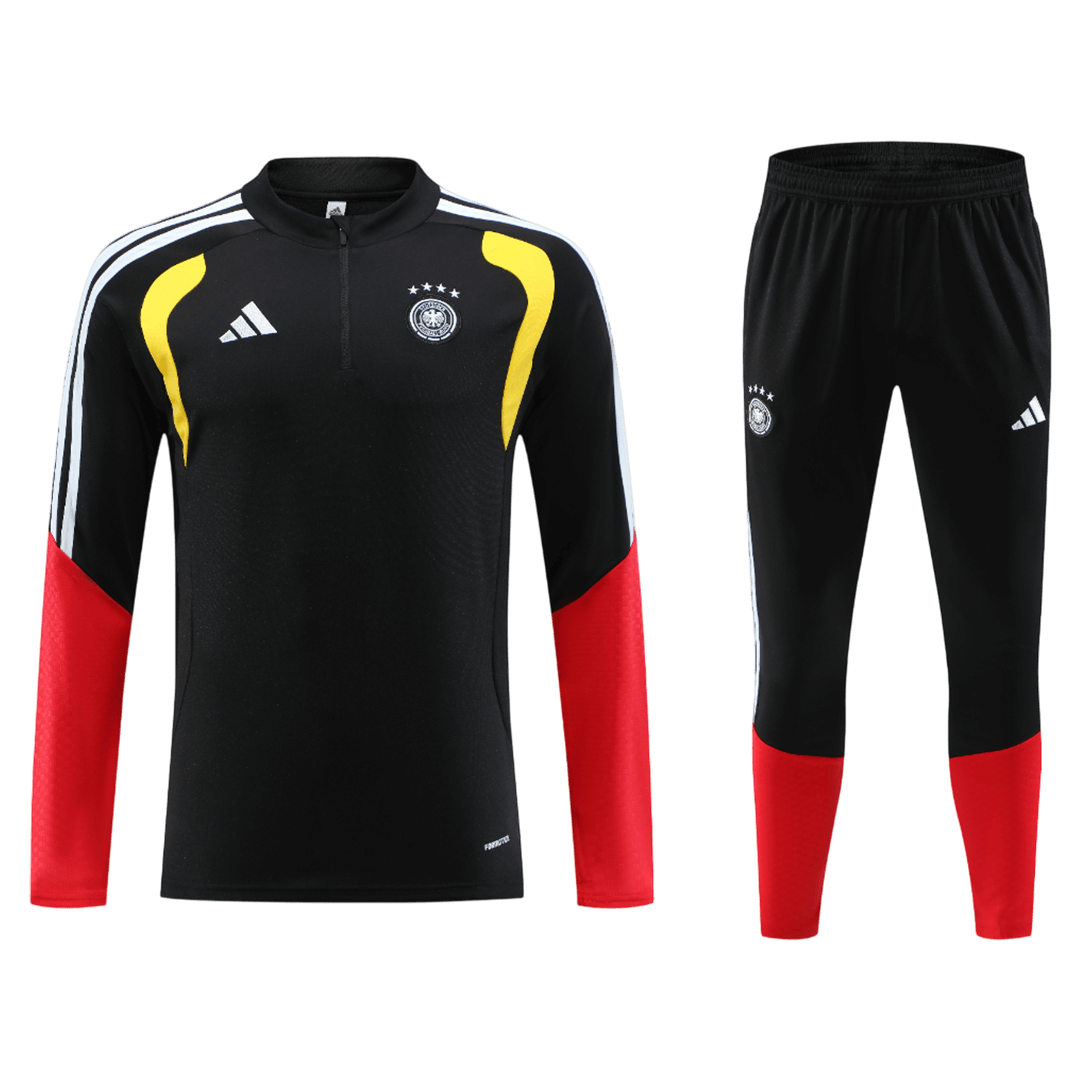 Germany Zipper Sweatshirt Kit(Top+Pants) 2026 Black