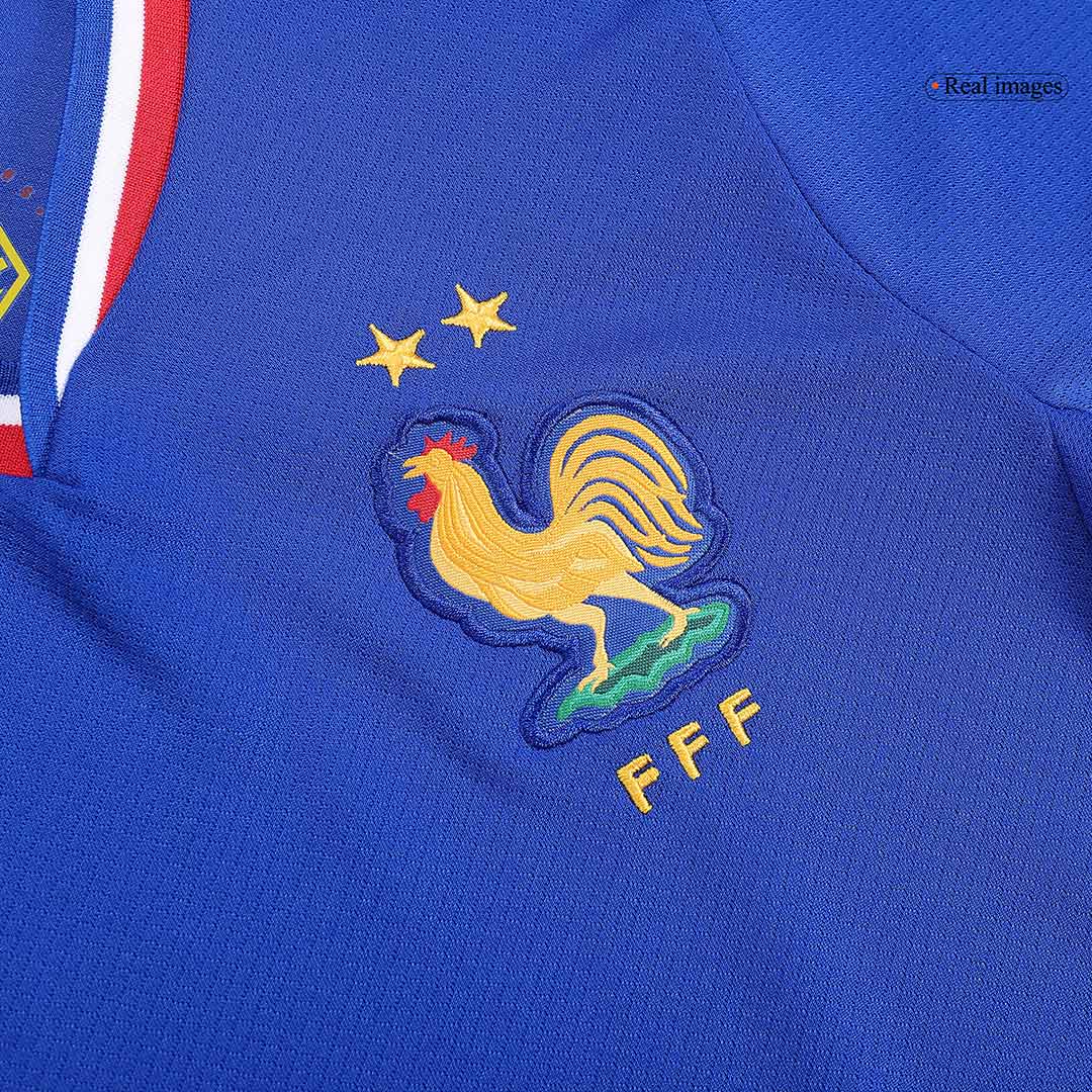 Kid's France Home Soccer Jersey Kit(Jersey+Shorts) Euro 2024