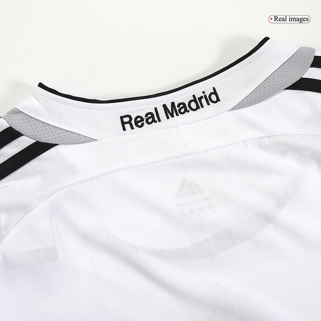 SERGIO RAMOS #4 Retro Real Madrid Jersey Home Soccer Shirt 2006/07