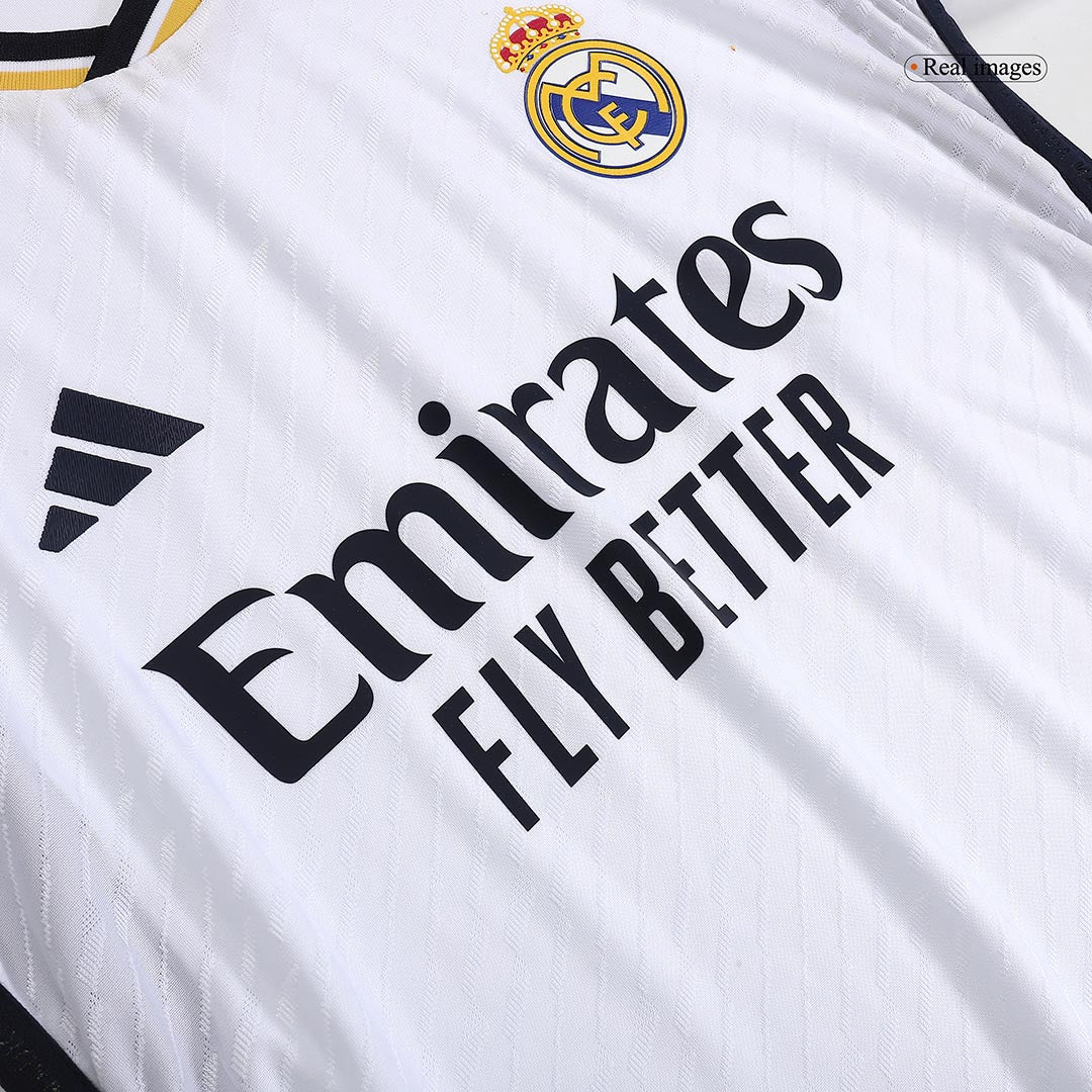 Authentic MBAPPE #9 Soccer Jersey Real Madrid Home Shirt 2023/24