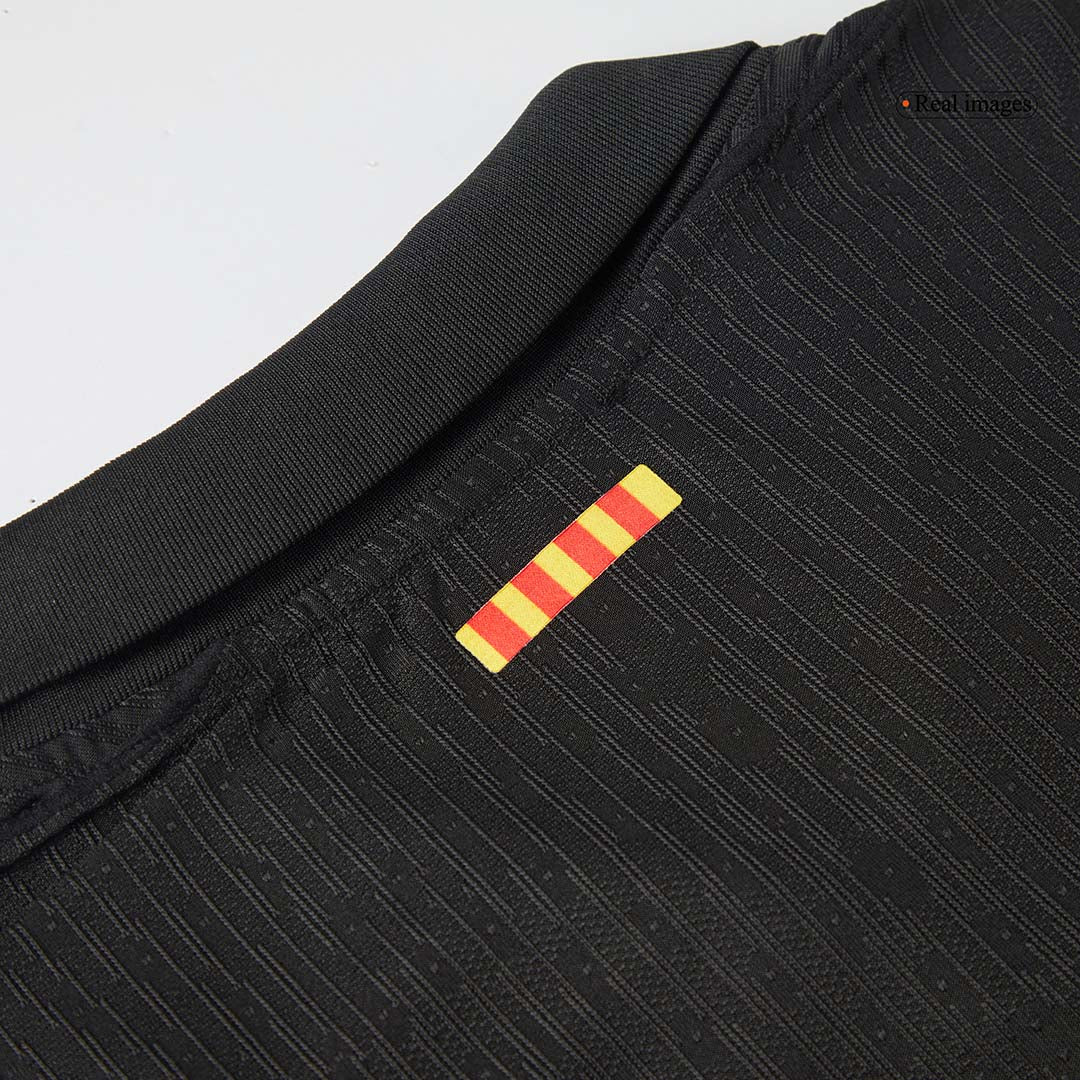Barcelona X Travis Scott Auswärts-Fußballtrikot 2024/25 – Spielerversion