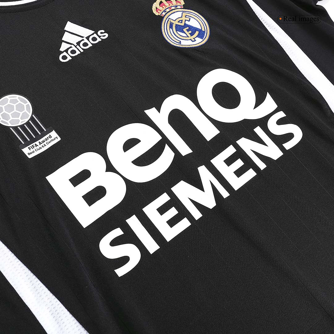 SERGIO RAMOS #4 Retro Jersey Real Madrid Away Soccer Shirt 2006/07