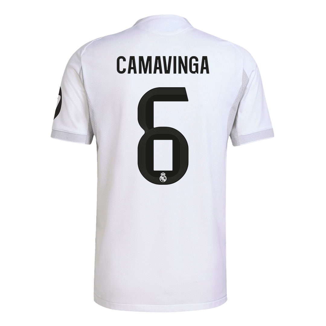 CAMAVINGA #6 Real Madrid Home Authentic Soccer Jersey 2025/26