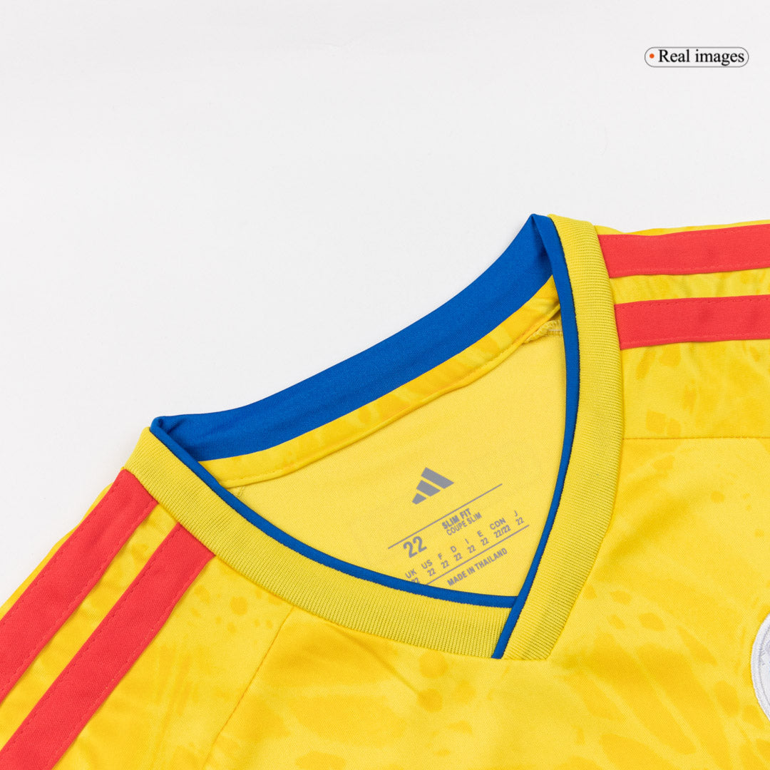 Colombia Home World Cup Kids Soccer Jerseys Kit 2026