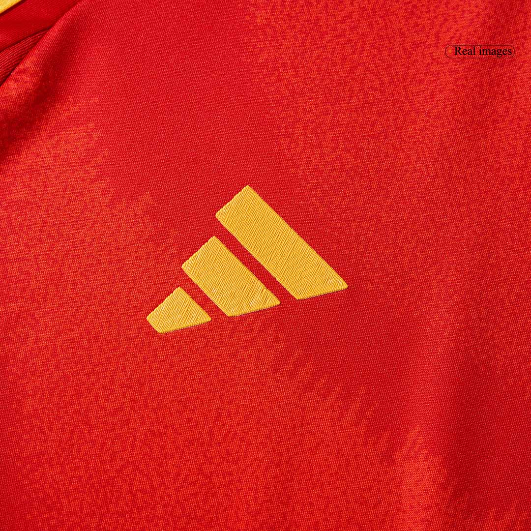 Gift-Kid's Spain Home Soccer Jersey Kit(Jersey+Shorts) Euro 2024