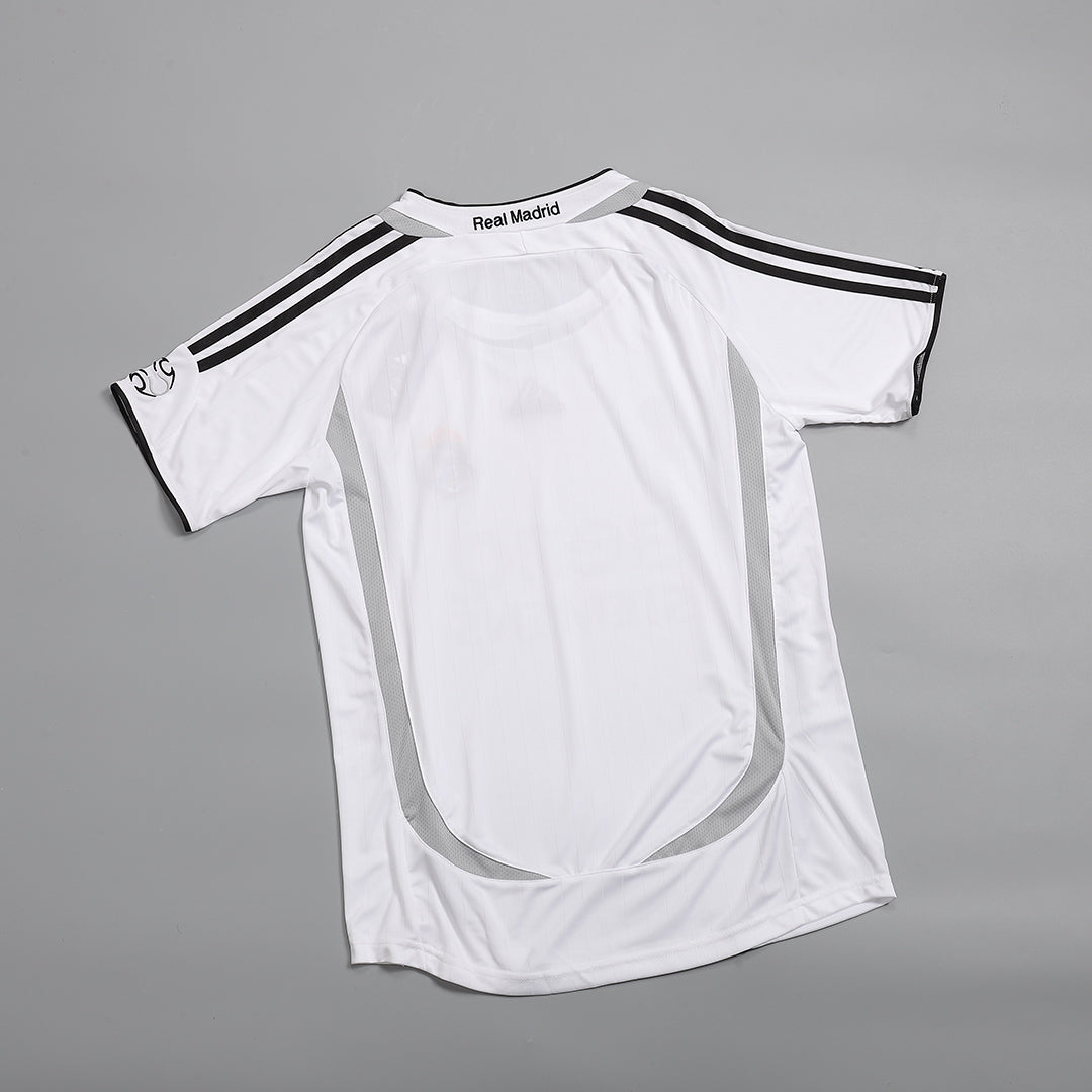 BECKHAM #23 Real Madrid Retro Jersey Home Soccer Shirt 2006/07