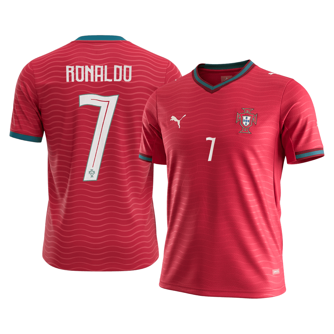 RONALDO #7 Portugal Home Soccer Jersey World Cup 2026