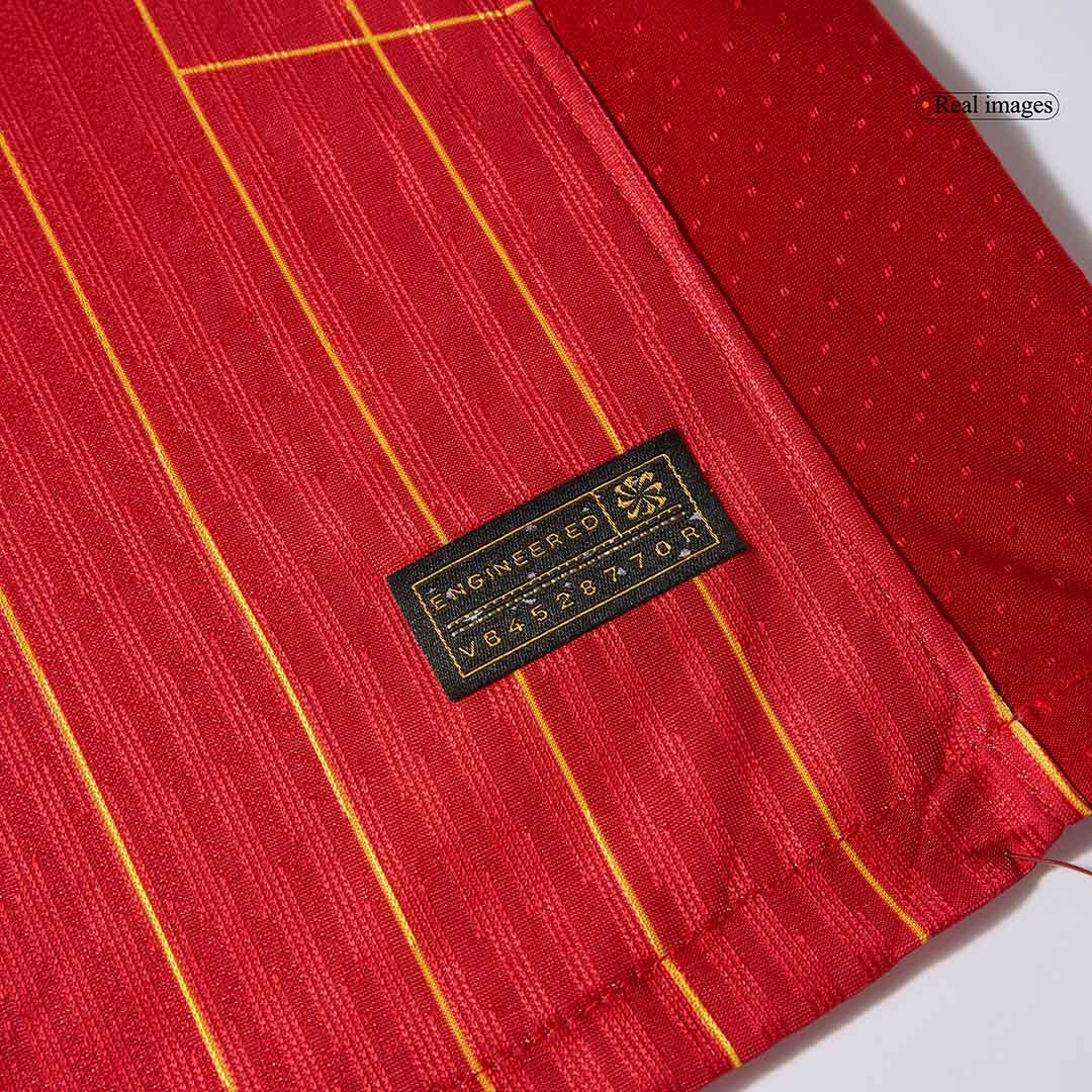 Authentisches CHAMPIONS #20 Liverpool Heim-Fußballtrikot 2024/25 Rot