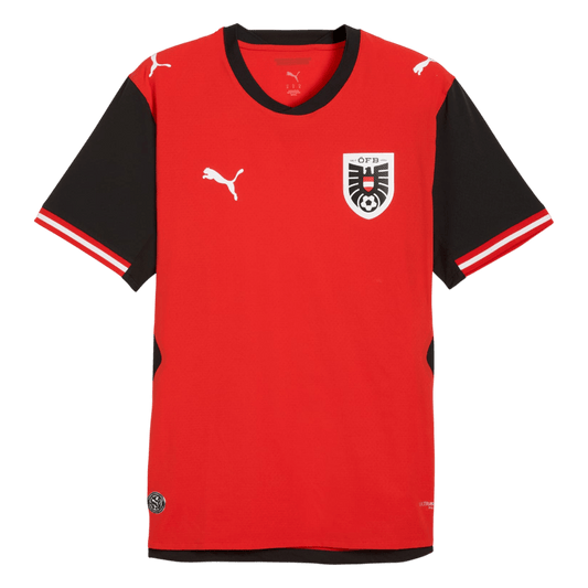 Austria Home Player Version Jersey World Cup 2026