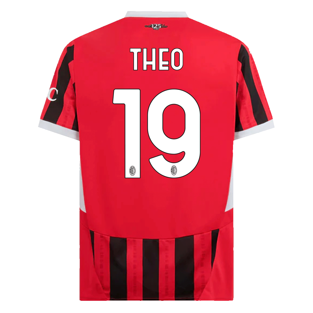 AC Milan soccer jersey THEO #19 Home 2024/25