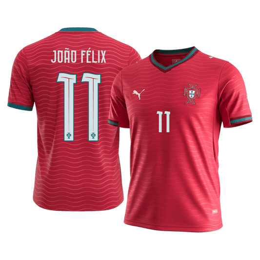 JOÃO FÉLIX #11 Portugal Home Soccer Jersey 2026