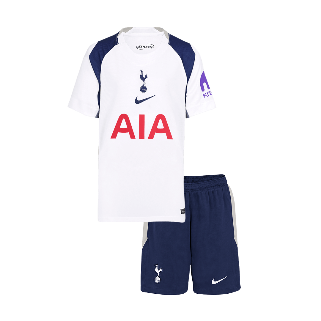 Kids Tottenham Hotspur Custom Home Soccer Kits 2025/26