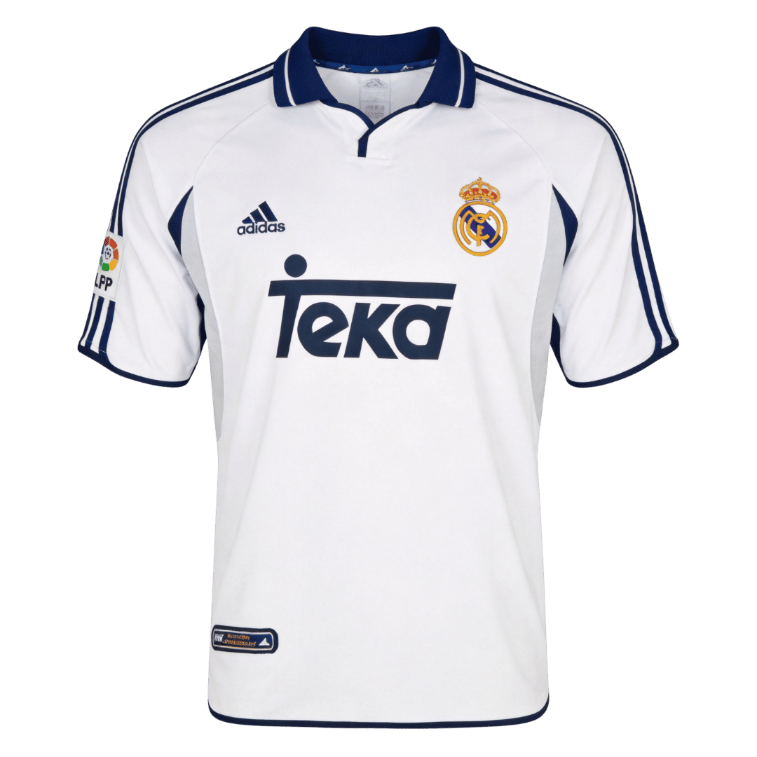 Retro Soccer Jersey Real Madrid Home 2000/01