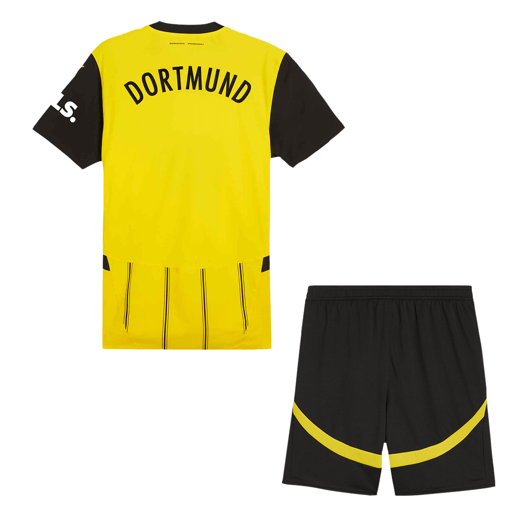 Borussia Dortmund Home Soccer Uniform Kits 2024/25