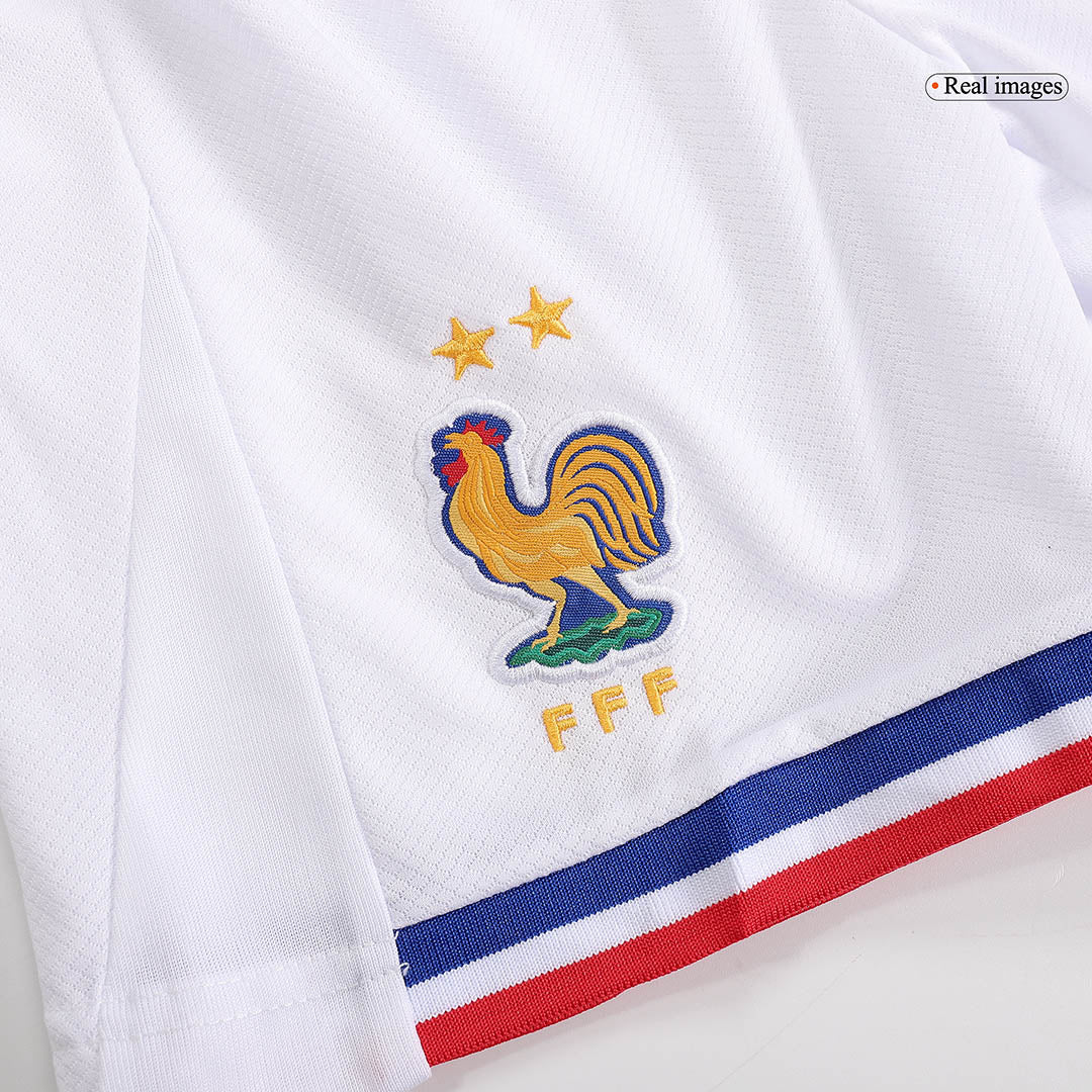 Kid's France Home Soccer Jersey Kit(Jersey+Shorts) Euro 2024