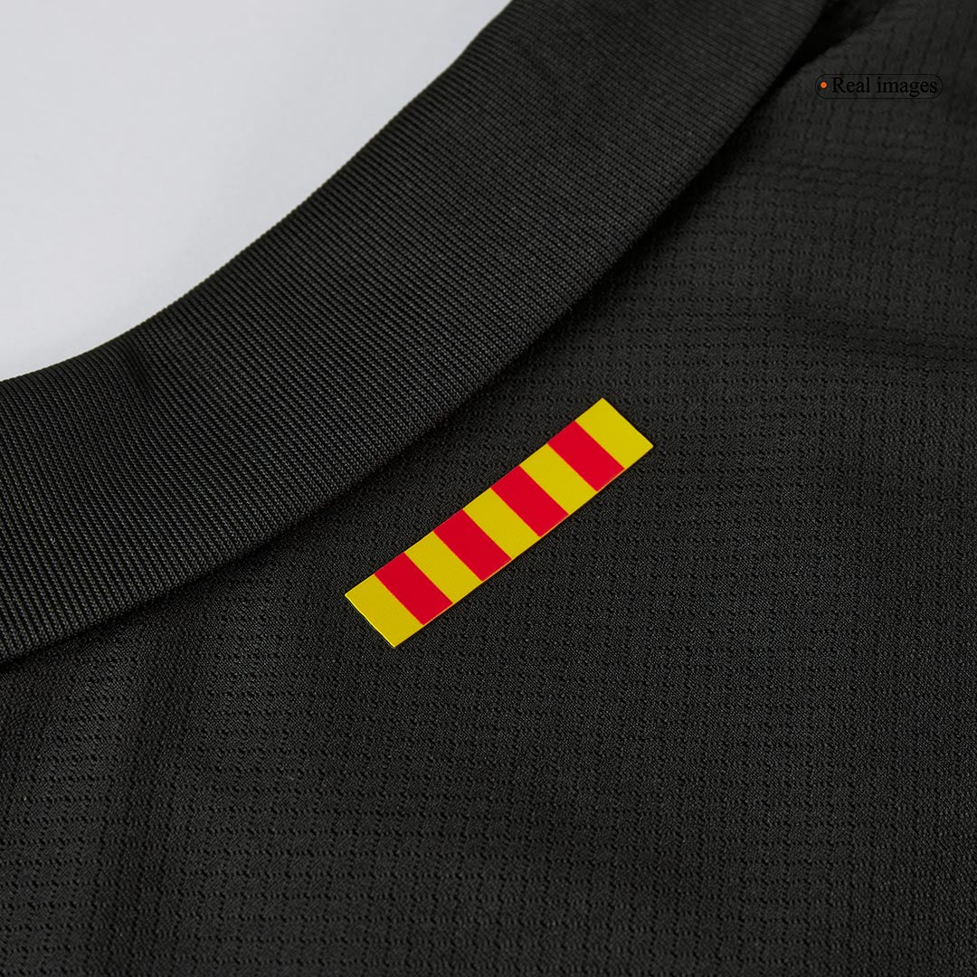 Barcelona RAPHINHA #11 Fußballtrikot Auswärtstrikot Custom 2024/25 Spotify Logo ohne Text