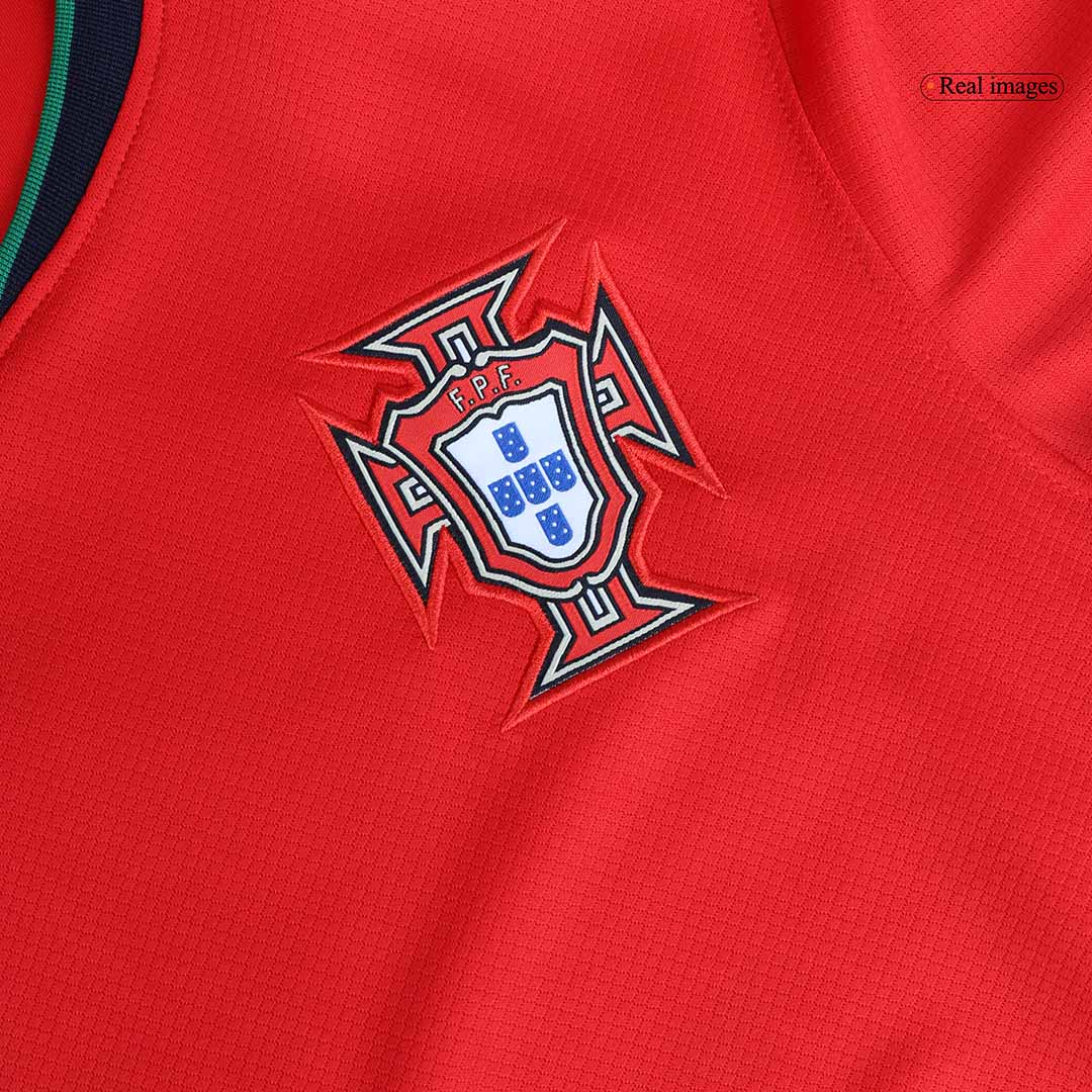 Portugal Home Soccer Jersey Euro