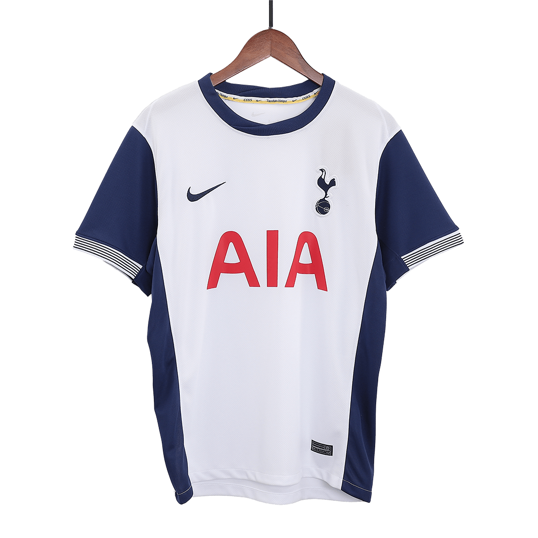 SON #7 Tottenham Hotspur Soccer Jersey Home Custom Shirt 2024/25