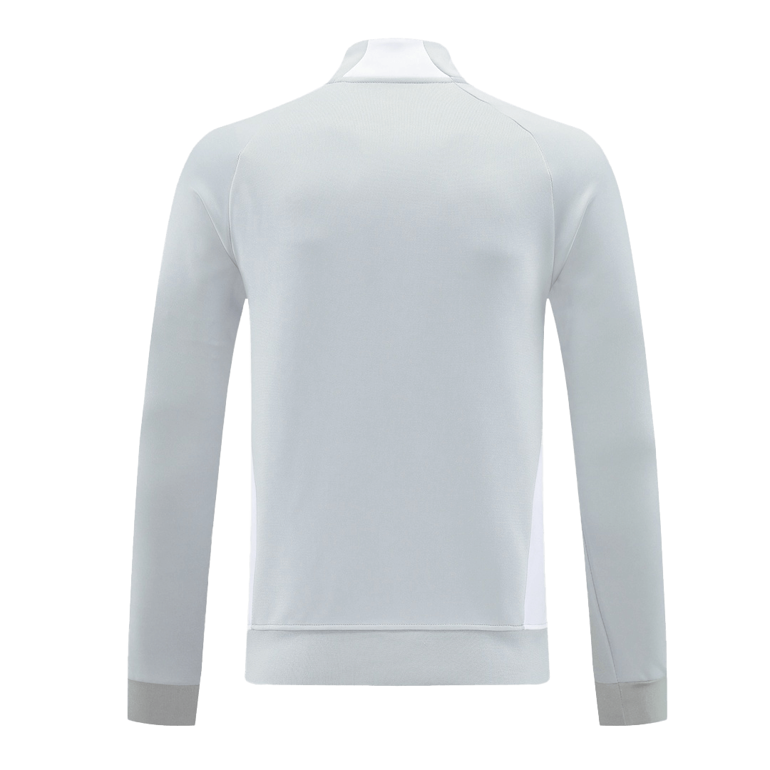 Real Madrid Home Track Jacket 2025/26 - Gray