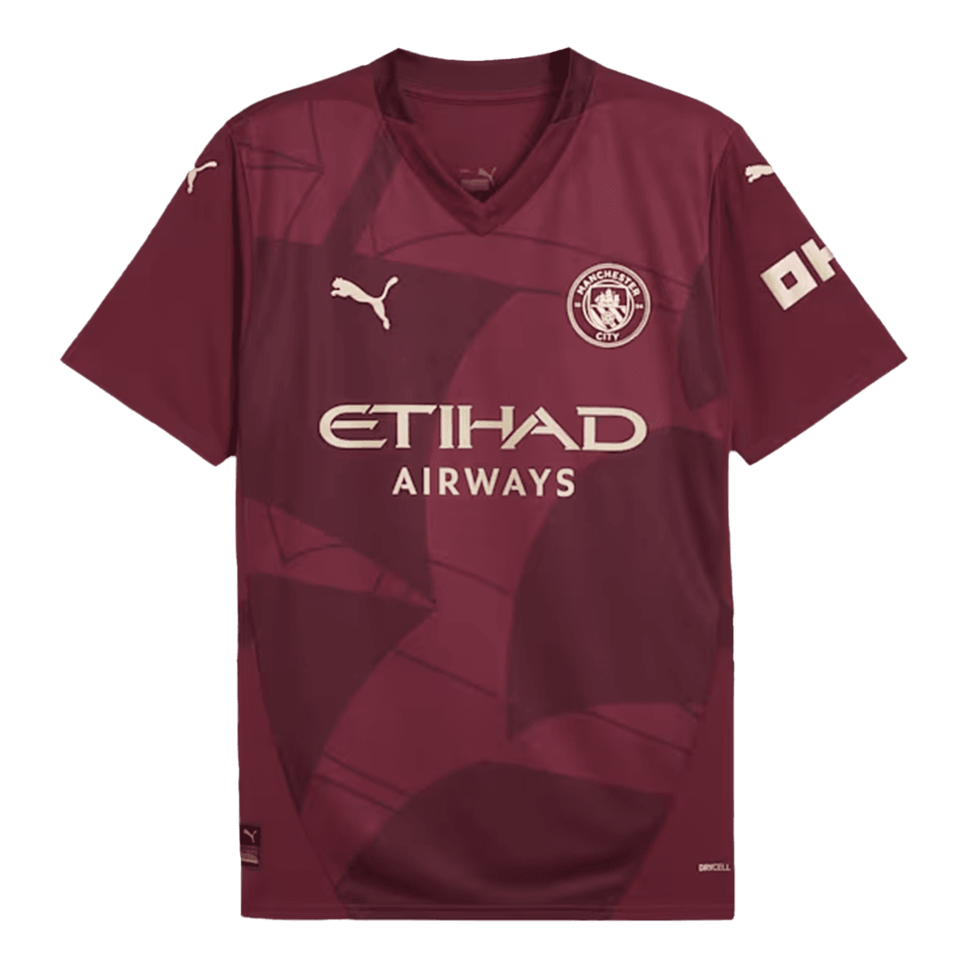 Manchester City Third Away soccer jersey 2024/25