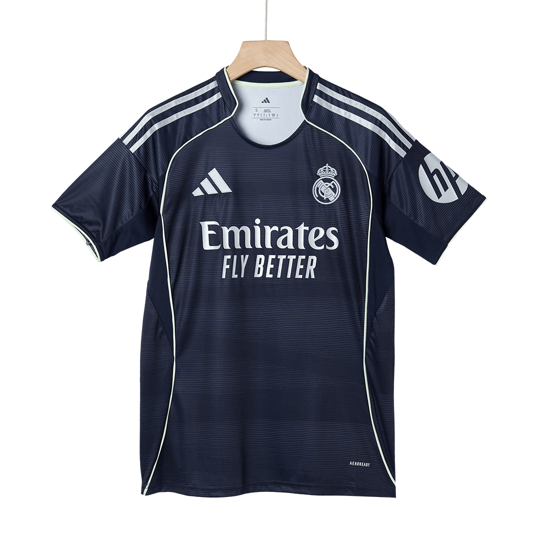 BELLINGHAM #5 Real Madrid Away Soccer Jersey 2025/26