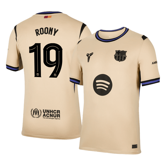 ROONY #19 Barcelona Away Soccer Jersey 2025/26 -UCL