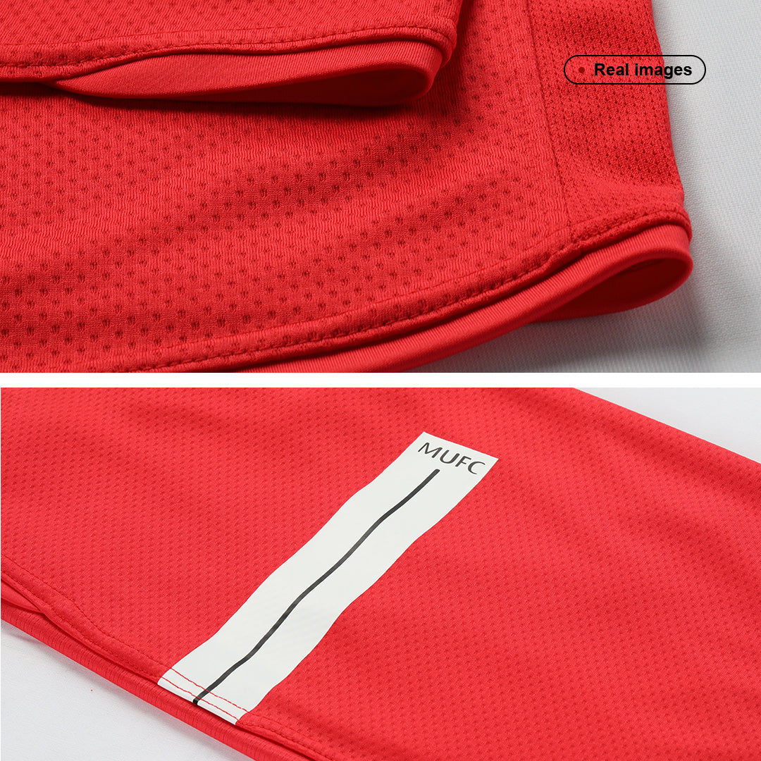 ROONEY #10 Manchester United Retro Jersey Home Soccer Shirt 2007/08