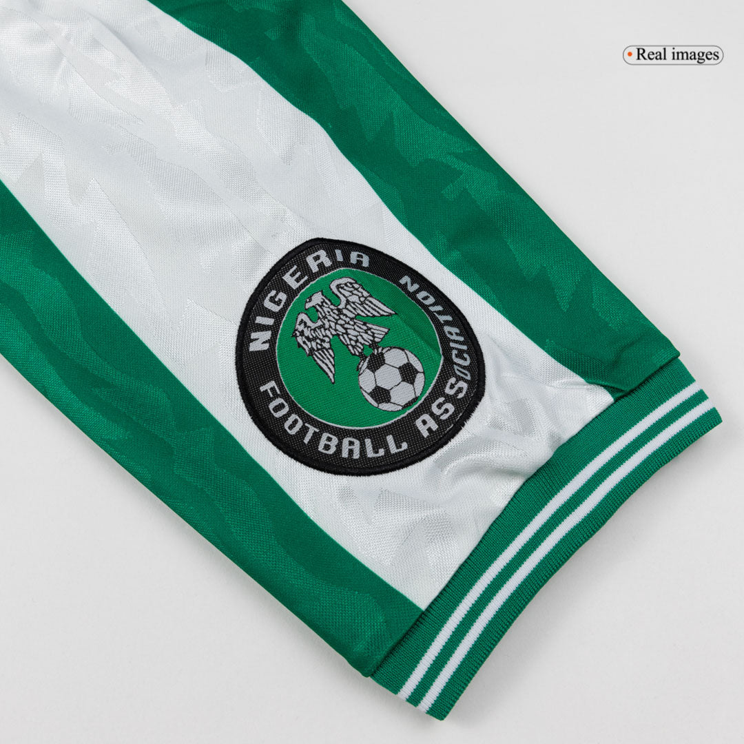 Retro Soccer Jersey Nigeria Home 1996
