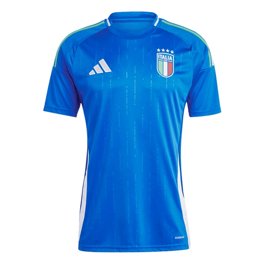 Italy Soccer Jersey Home Custom Shirt 2024