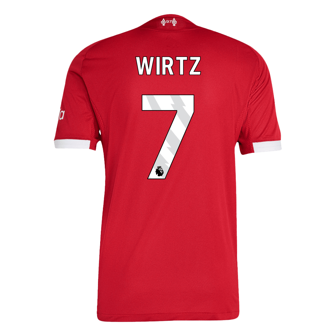 WIRTZ #7 Liverpool Home Authentic Fußballtrikot 2025/26