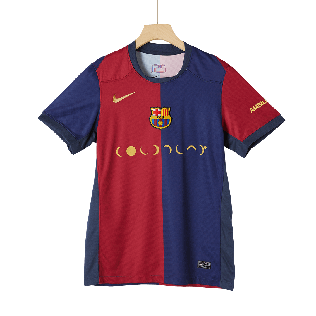 Barcelona Home Soccer Jersey 2024/25 - COLDPLAY